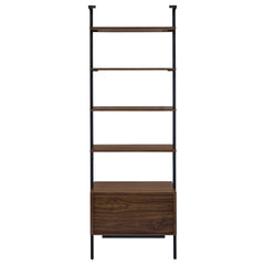 Owens Walnut 2-drawer Wall Shelf - Ornate Home