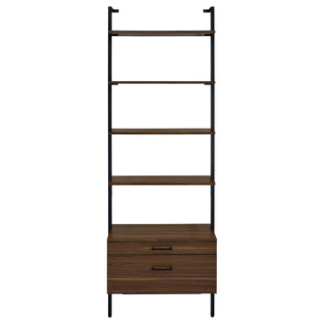 Owens Walnut 3-piece Wall Shelf - Ornate Home