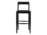 Owing Black Barstool - Ornate Home
