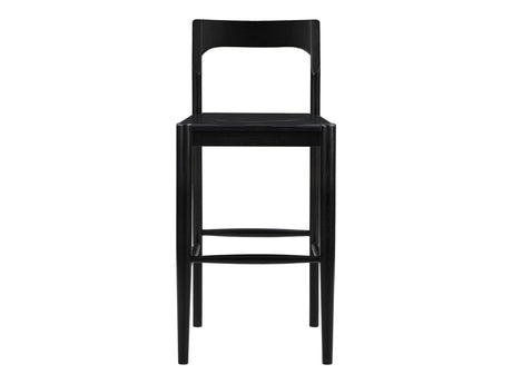 Owing Black Barstool - Ornate Home