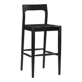 Owing Black Barstool - Ornate Home
