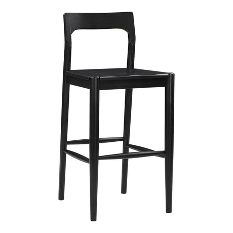 Owing Black Barstool - Ornate Home