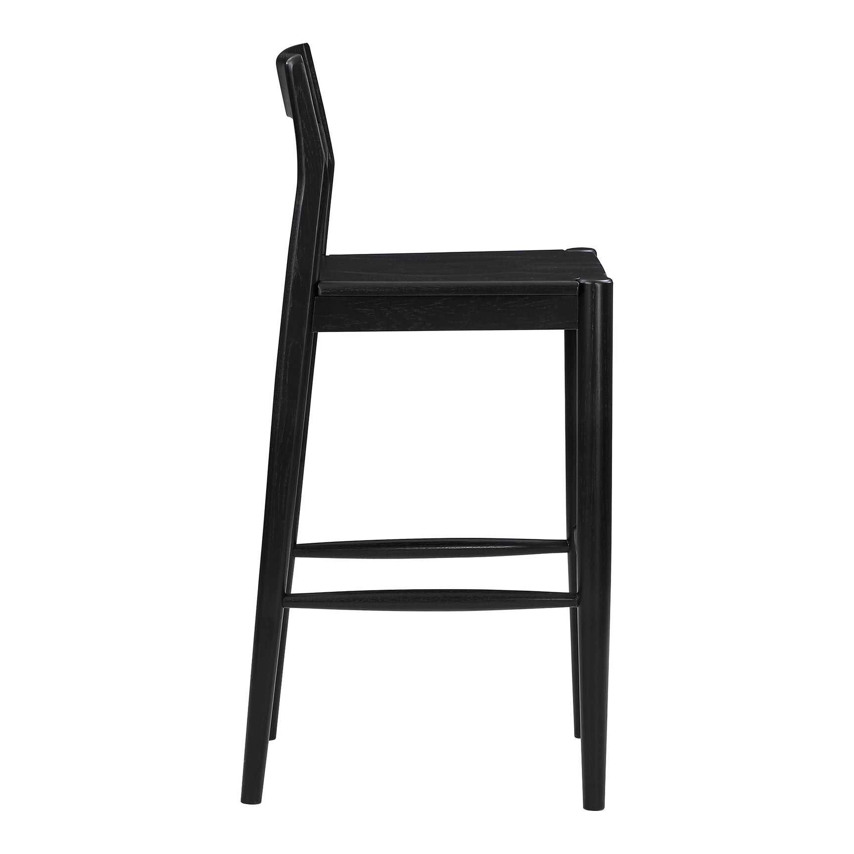 Owing Black Barstool - Ornate Home