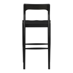 Owing Black Barstool - Ornate Home