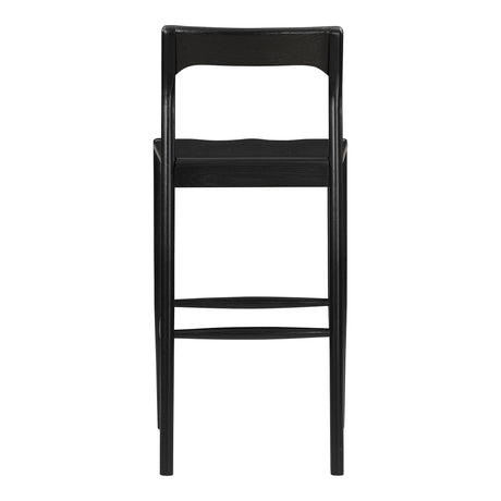 Owing Black Barstool - Ornate Home