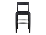 Owing Black Counter Stool - Ornate Home