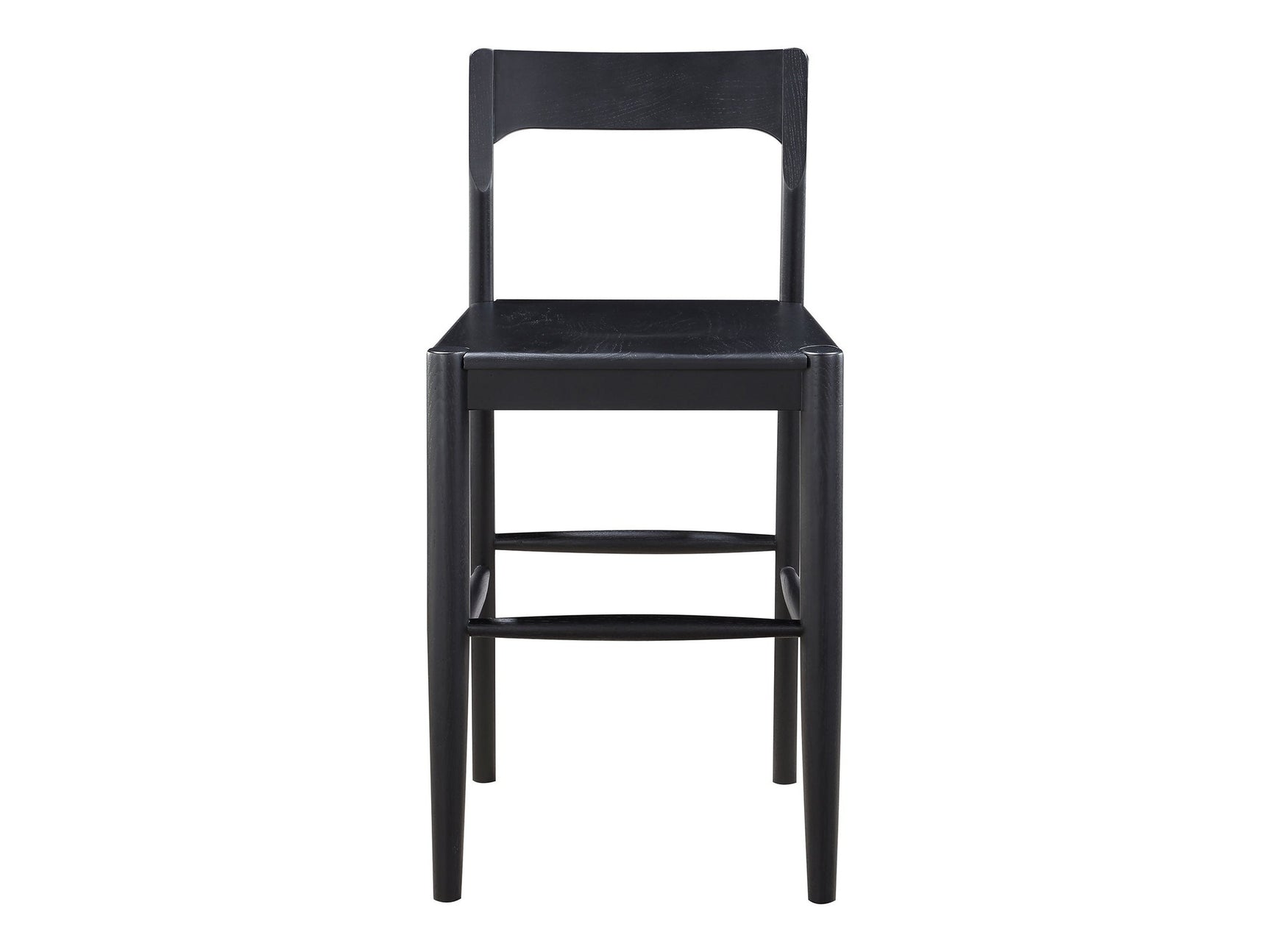 Owing Black Counter Stool - Ornate Home