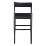 Owing Black Counter Stool - Ornate Home