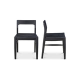 Owing Dining Chair Black (Set of 2) - Ornate Home