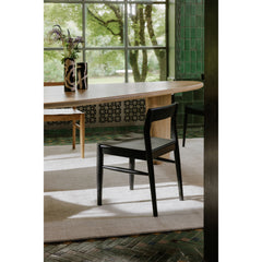 Owing Dining Chair Black (Set of 2) - Ornate Home