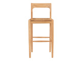 Owing Natural Oak Barstool - Ornate Home