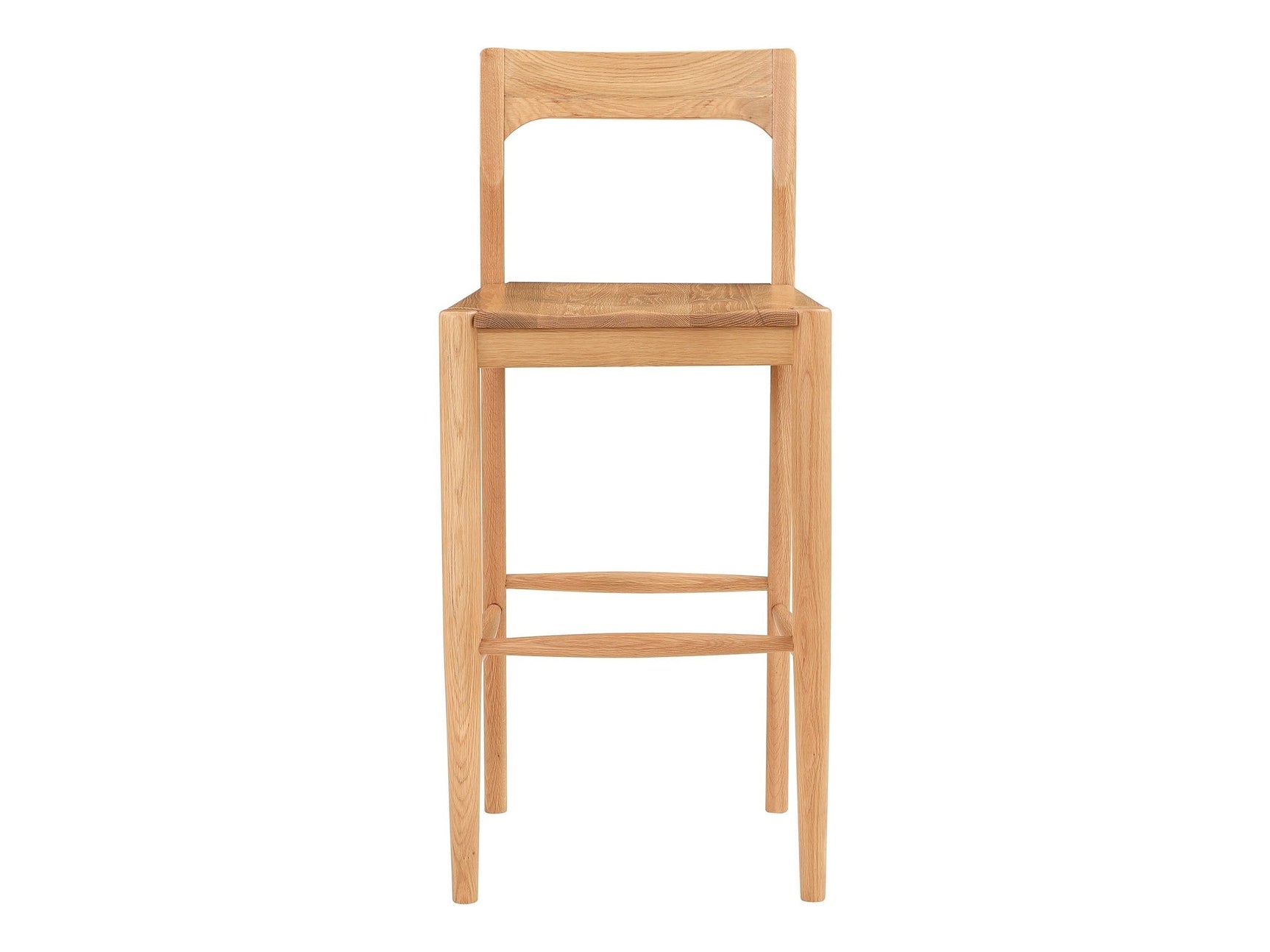 Owing Natural Oak Barstool - Ornate Home