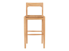 Owing Natural Oak Barstool - Ornate Home
