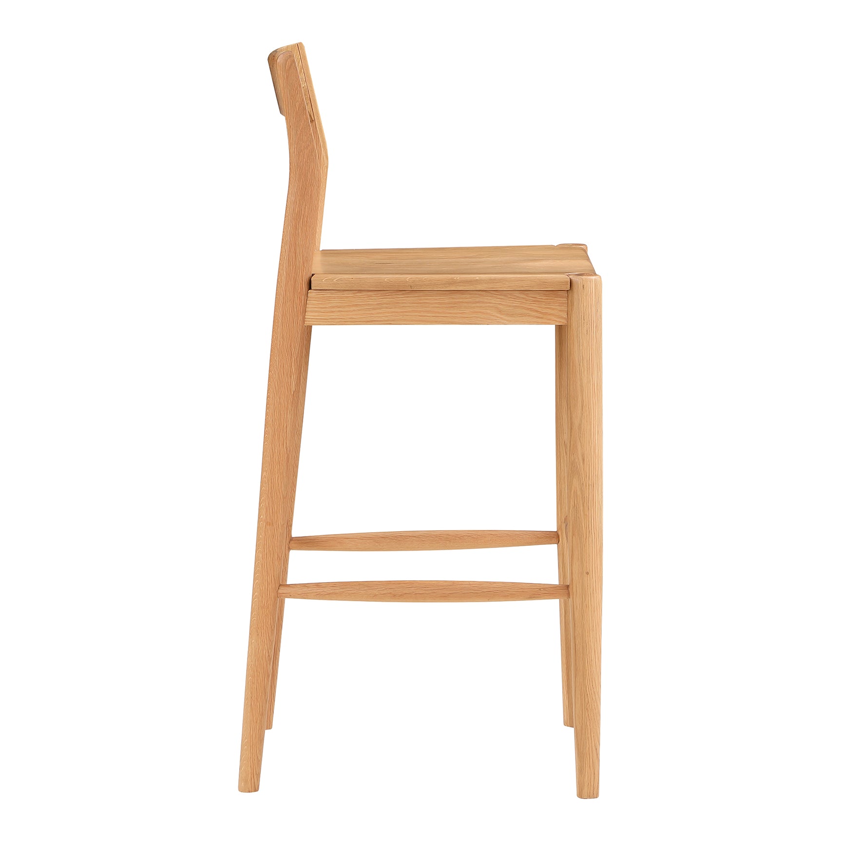 Owing Natural Oak Barstool - Ornate Home