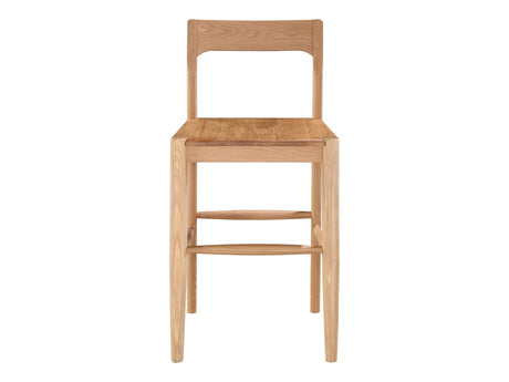 Owing Natural Oak Counter Stool - Ornate Home