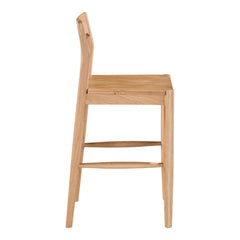 Owing Natural Oak Counter Stool - Ornate Home