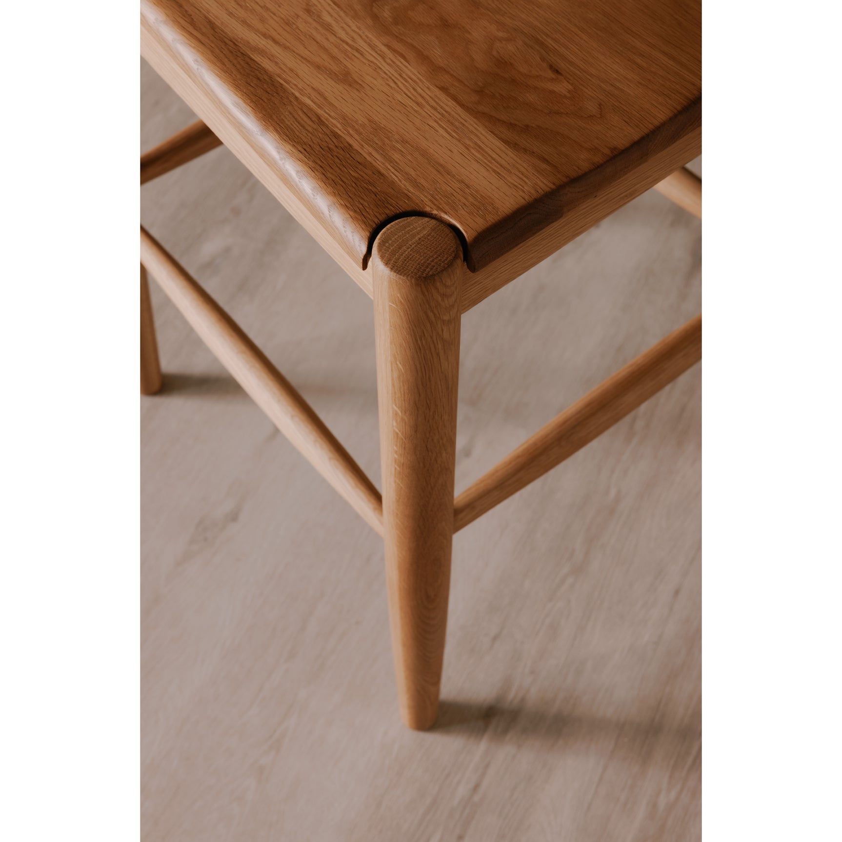 Owing Natural Oak Counter Stool - Ornate Home