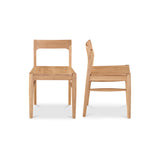 Owing Natural Oak Dining Chair (Set of 2) - Ornate Home
