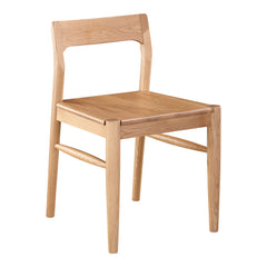 Owing Natural Oak Dining Chair (Set of 2) - Ornate Home