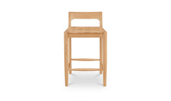Owing Oak Counter Low Back Stool