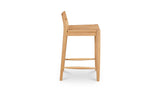Owing Oak Counter Low Back Stool