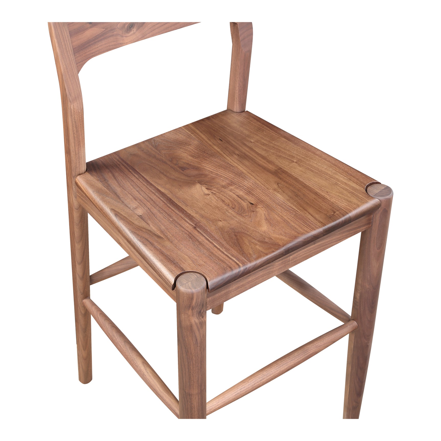 Owing Walnut Brown Barstool - Ornate Home