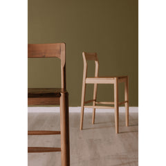 Owing Walnut Brown Barstool - Ornate Home