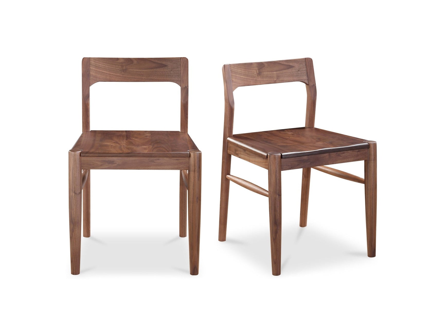 Owing Walnut Brown Dining Chair (Set of 2) - Ornate Home