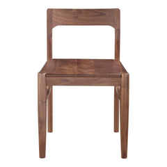 Owing Walnut Brown Dining Chair (Set of 2) - Ornate Home