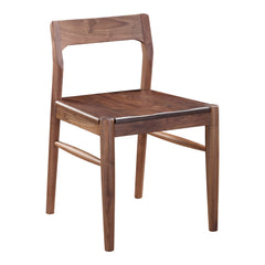Owing Walnut Brown Dining Chair (Set of 2) - Ornate Home