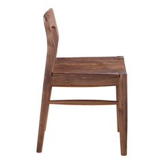 Owing Walnut Brown Dining Chair (Set of 2) - Ornate Home