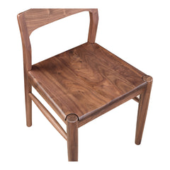 Owing Walnut Brown Dining Chair (Set of 2) - Ornate Home