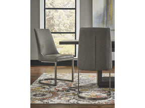 Oxford Basalt Grey Dining Chair (Set of 2) - Ornate Home