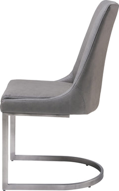 Oxford Basalt Grey Dining Chair (Set of 2) - Ornate Home