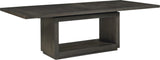 Oxford Basalt Grey Rectangular Dining Table - Ornate Home