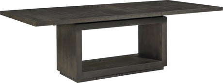 Oxford Basalt Grey Rectangular Dining Table - Ornate Home