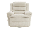 Oxford Beige Swivel Glider Reclining Chair - Ornate Home