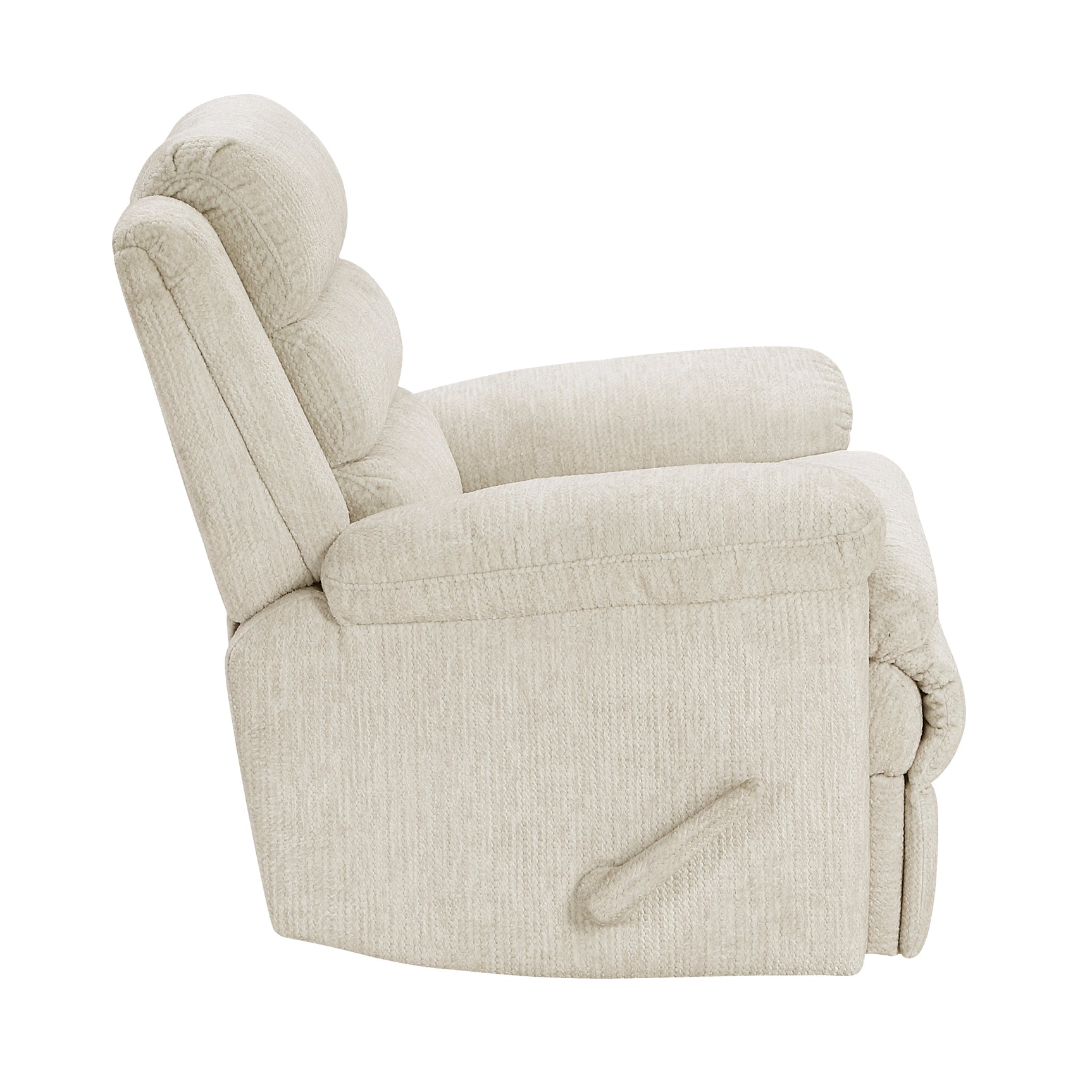 Oxford Beige Swivel Glider Reclining Chair - Ornate Home
