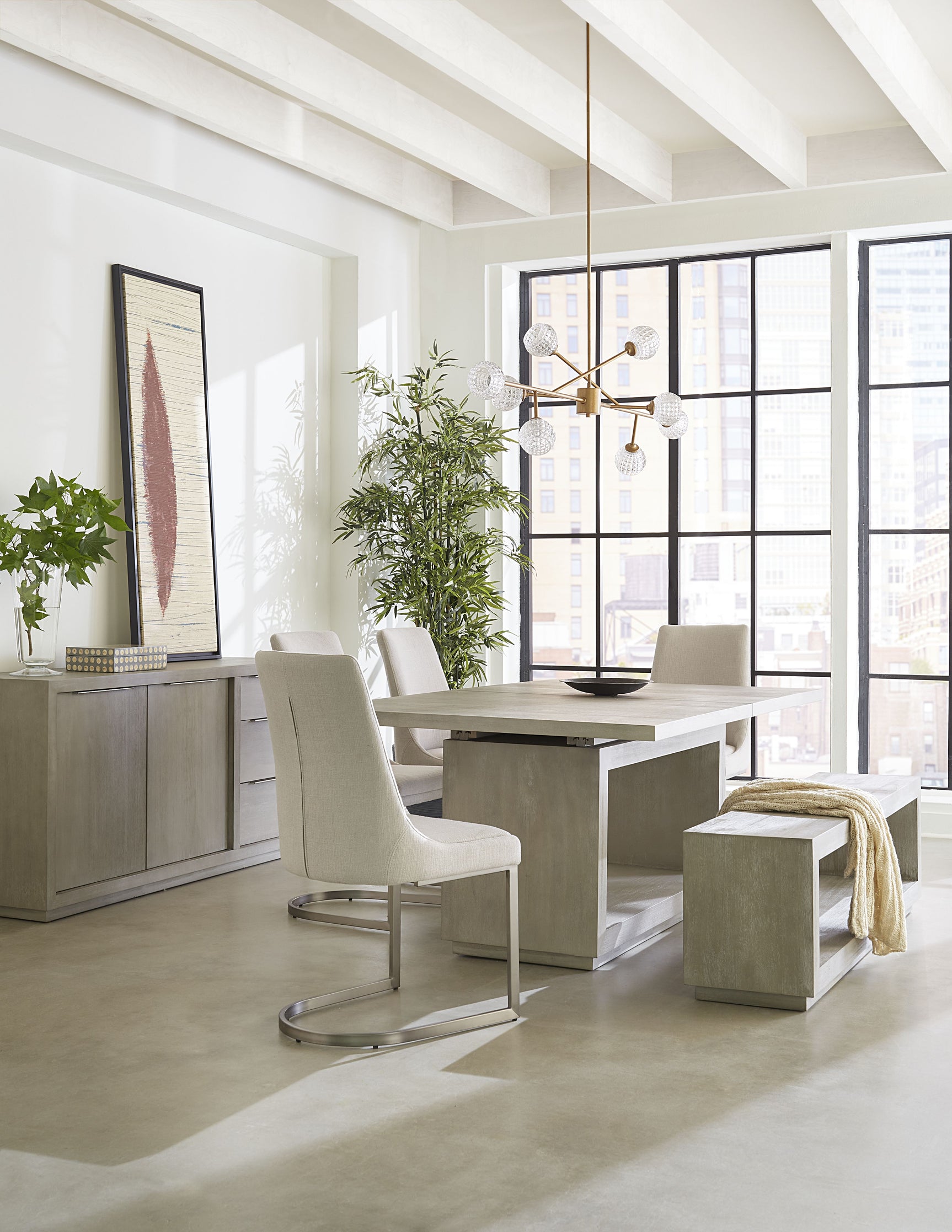 Oxford Bench in Mineral - Ornate Home