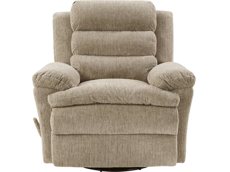 Oxford Brown Swivel Glider Reclining Chair - Ornate Home