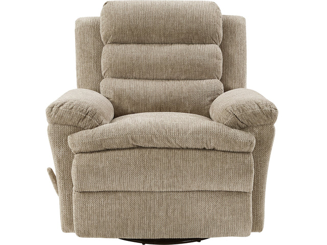 Oxford Brown Swivel Glider Reclining Chair - Ornate Home