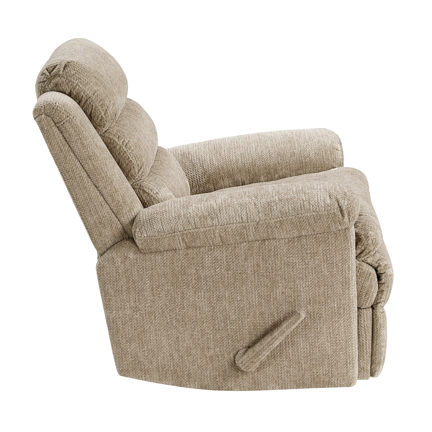 Oxford Brown Swivel Glider Reclining Chair - Ornate Home