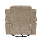 Oxford Brown Swivel Glider Reclining Chair - Ornate Home