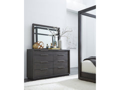 Oxford Eight Drawer Dresser in Basalt Grey - Ornate Home