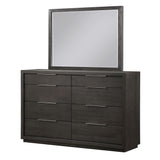 Oxford Eight Drawer Dresser in Basalt Grey - Ornate Home