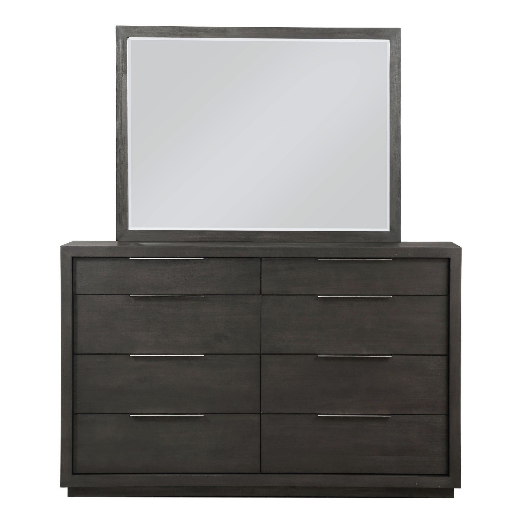Oxford Eight Drawer Dresser in Basalt Grey - Ornate Home