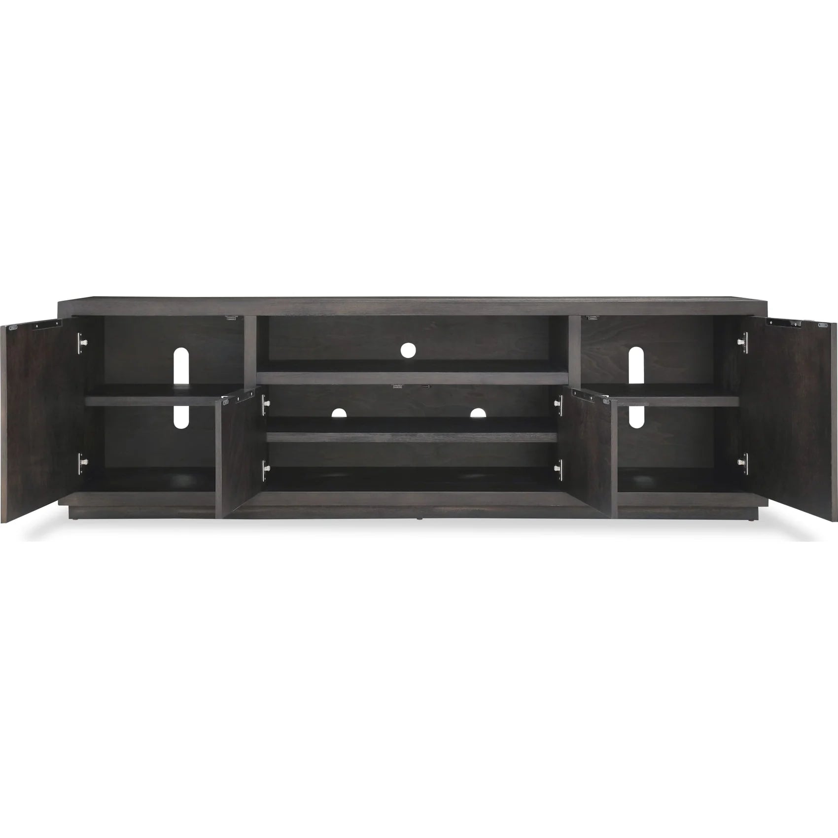 Oxford Entertainment Console 84W in Basalt Grey - Ornate Home