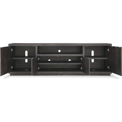 Oxford Entertainment Console 84W in Basalt Grey - Ornate Home