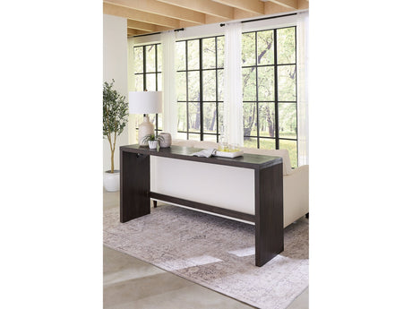 Oxford Gathering Table with USB/Power in Basalt Grey - Ornate Home