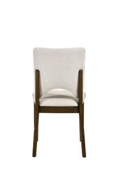 Oxford Light Beige/Oak Side Chair (Set of 2) - Ornate Home